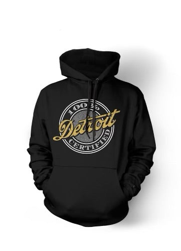 Detroit Certified Hoodie Black