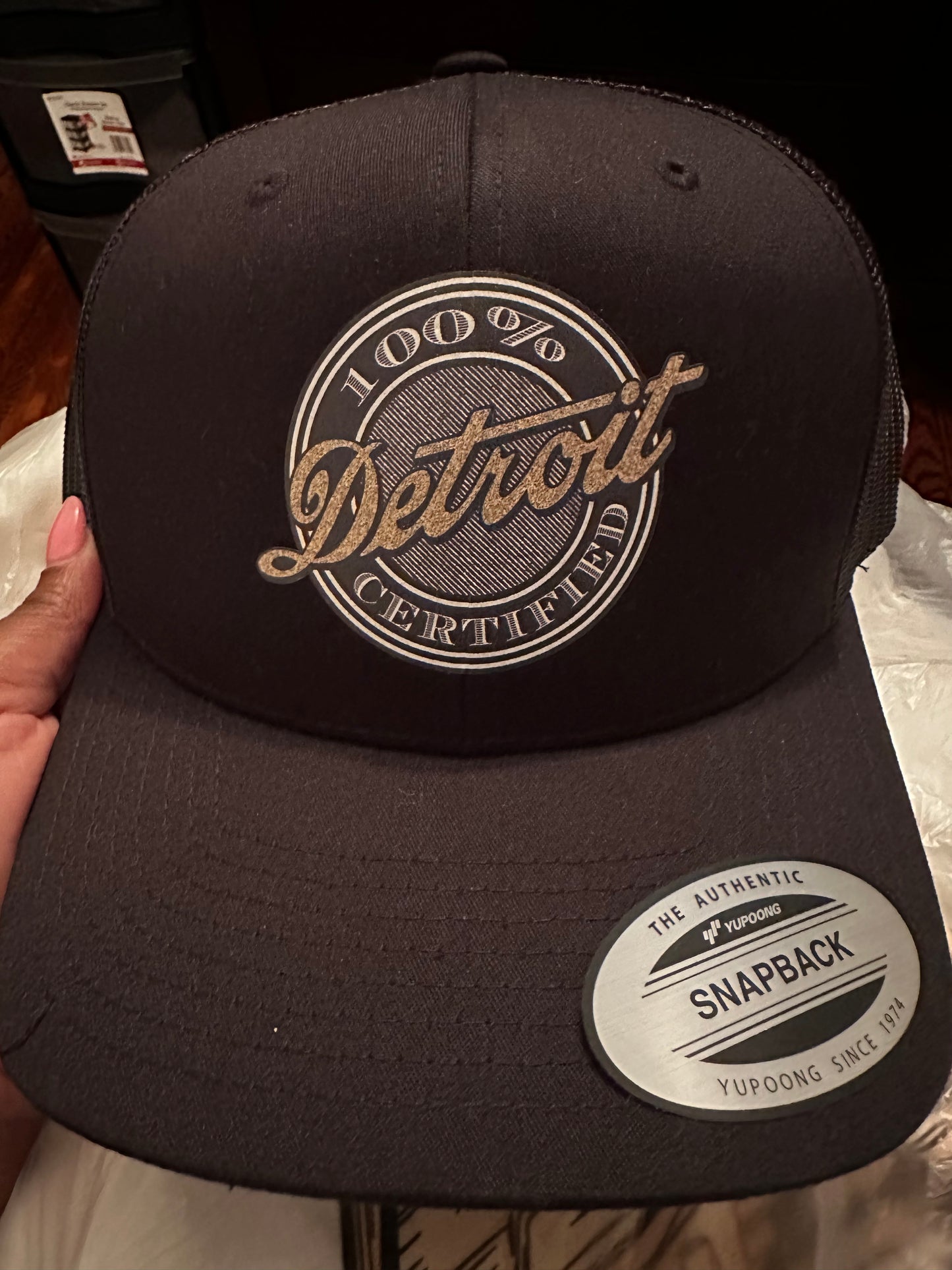 Detroit Certified Trucker Hat