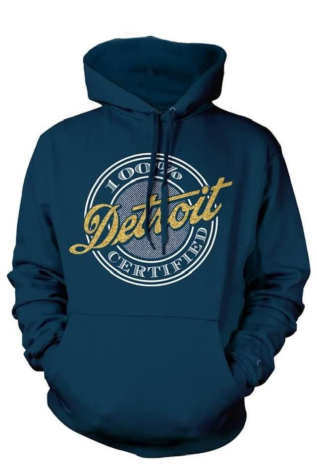 Detroit Certified Hoodie Purple